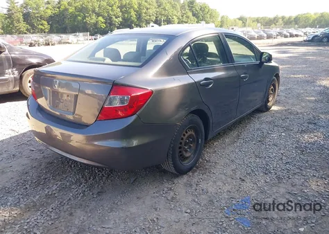 2012 Honda Civic Lx from USA, damaged, VIN 2HGFB2F56CH591228